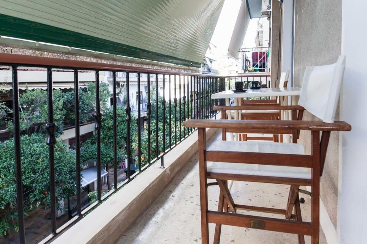 Apartment Charming Vintage 2br With Balcony In Koukaki *